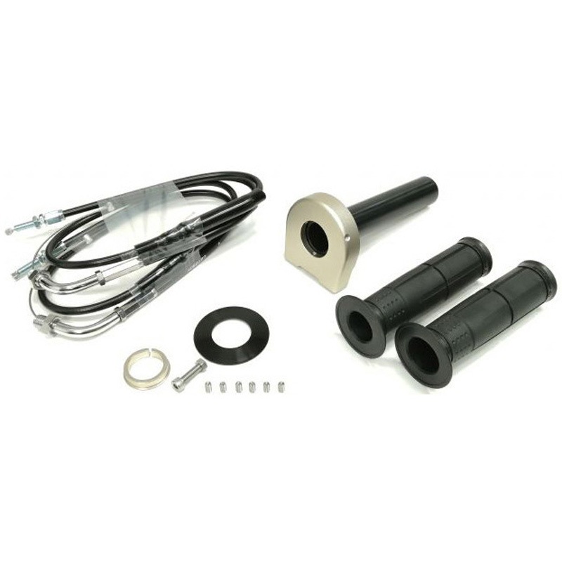アクティブ Z900RS CAFE スロットルキット TYPE-2 巻取φ28 ステン金具