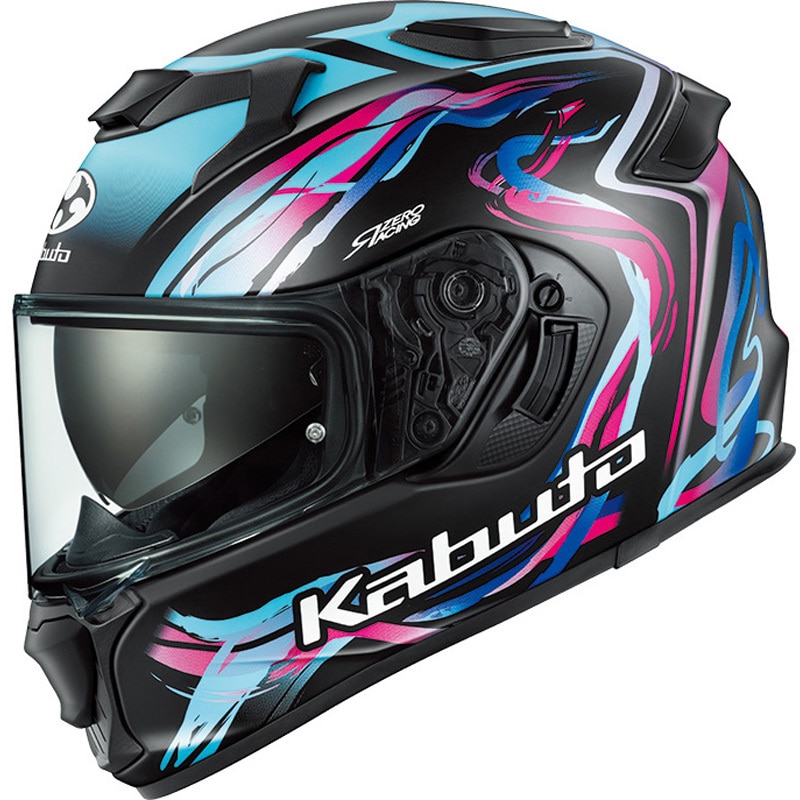 フラットブラックネオン M KAMUI 5 LUNOA OGK KABUTO フラットブラック