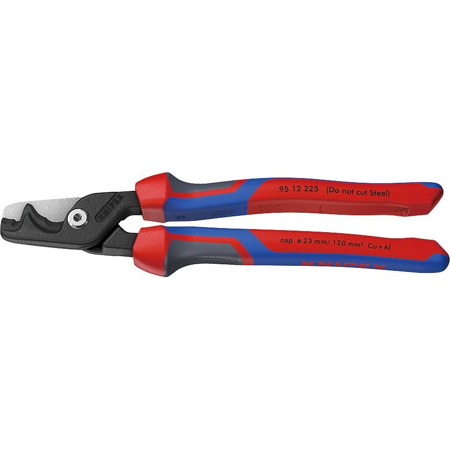 9512-225 ケーブルカッター(3Kグリップ)ステップカットXL 1丁 KNIPEX(クニペックス) 【通販モノタロウ】