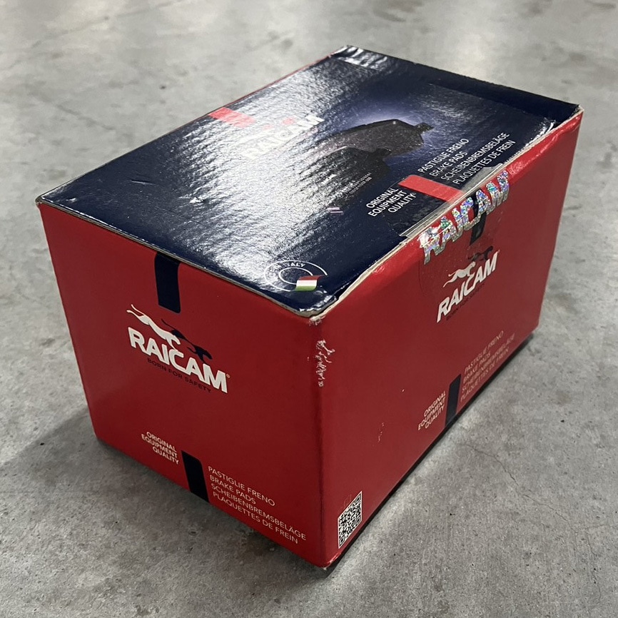 TOP10・フロント&リア・ブレーキパッド（ライカム）・新品未使用 RA.1106.0 自動車用ブレーキパッド 1箱(4枚) RAICAM 【通販モノタロウ】