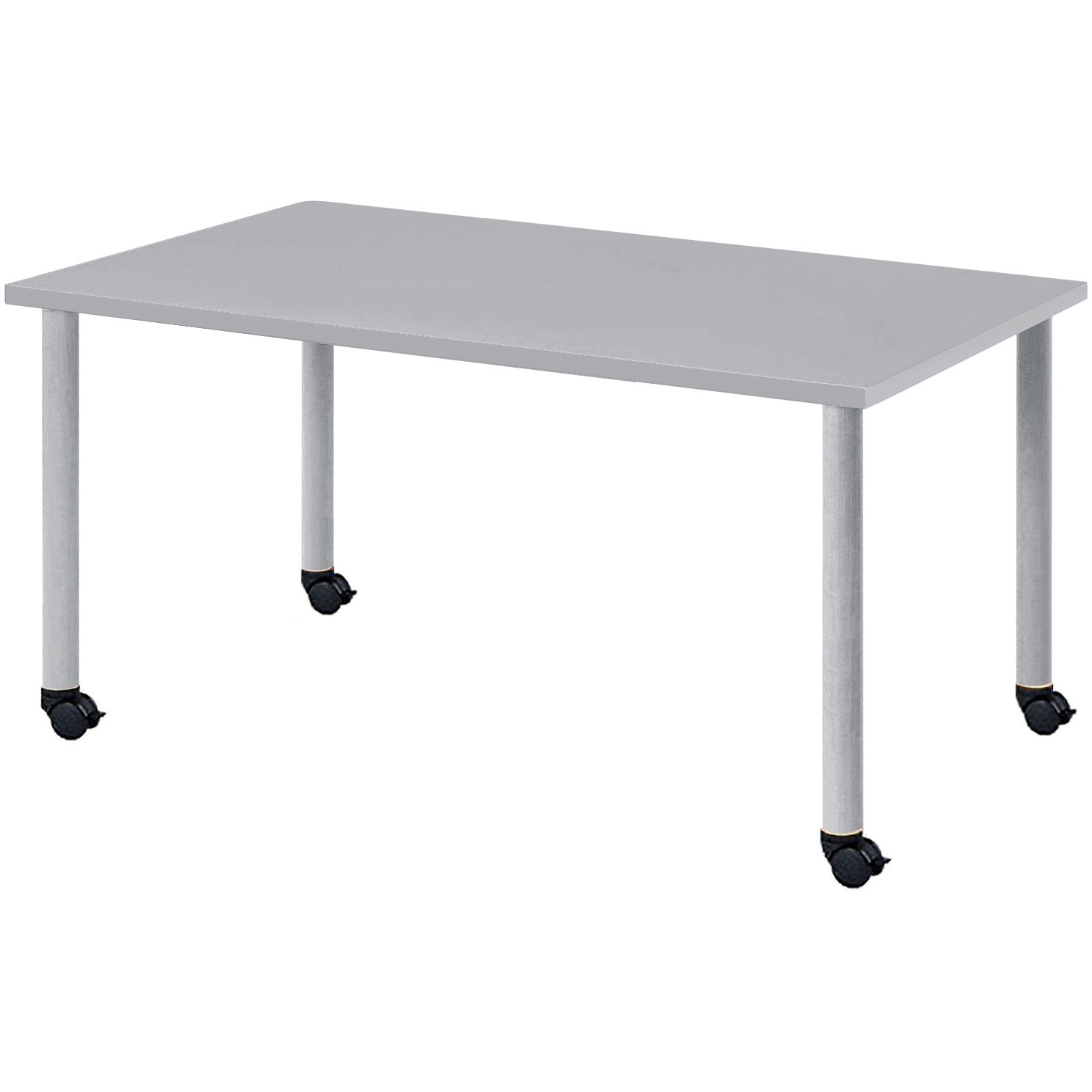 CLO-1575C-LGY カラフルミーティングテーブル ニシキ工業 ライトグレー色 高さ700mm幅1500mm奥行750mm  CLO-1575C-LGY 50,388円