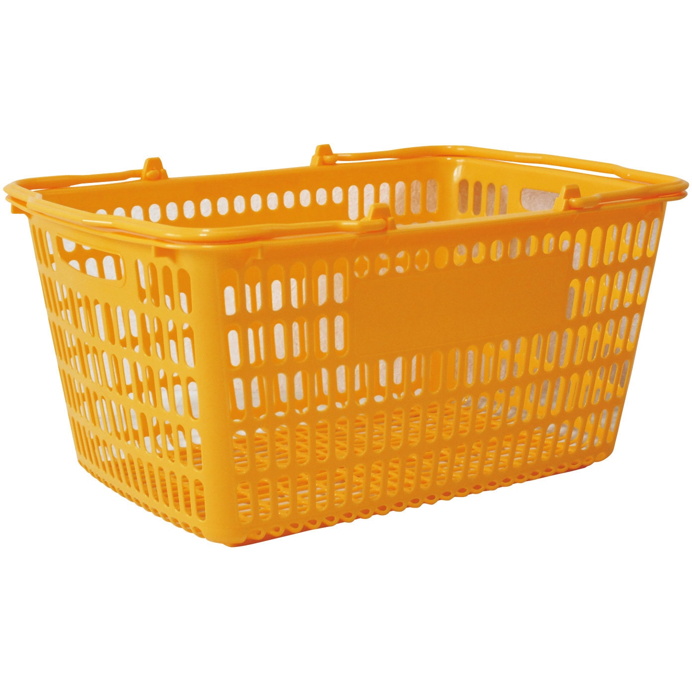 SL-20-YE 買い物かご 大和産業 容量33L イエロー色 1個 SL-20-YE