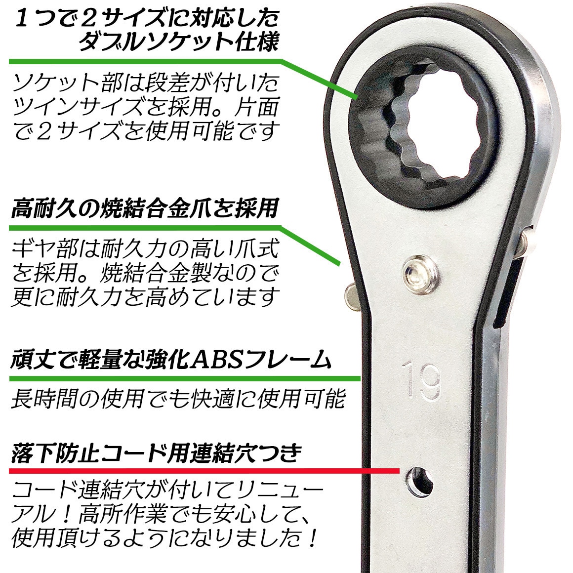 ブチェラッティ 925 2点セット SK11 極細ラチェットドライバー60 ストレート ギア数60山 SRD