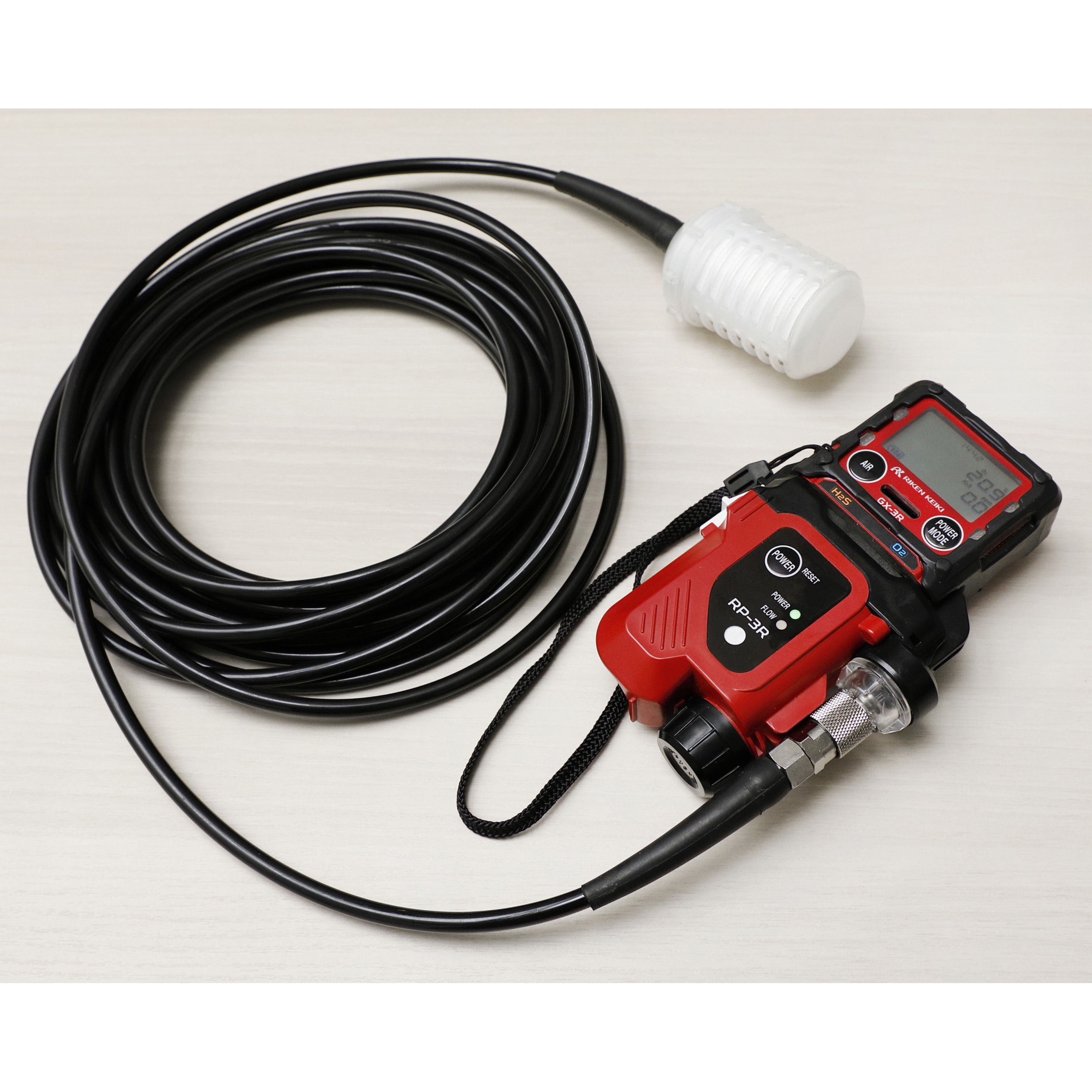 GX-3E-SET GX-3RタイプE(酸欠事前測定用セット) 理研計器 酸素・硫化