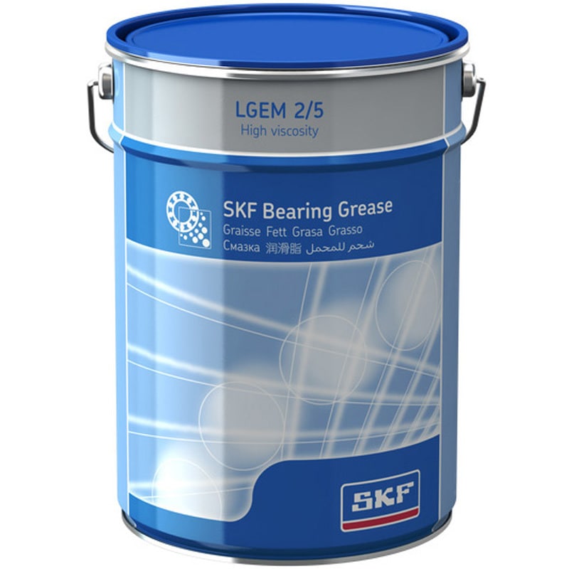 LGEM 2/5 軸受グリースLGEM 2 SKF(日本エスケイエフ) 容器:缶 容量5kg  1缶