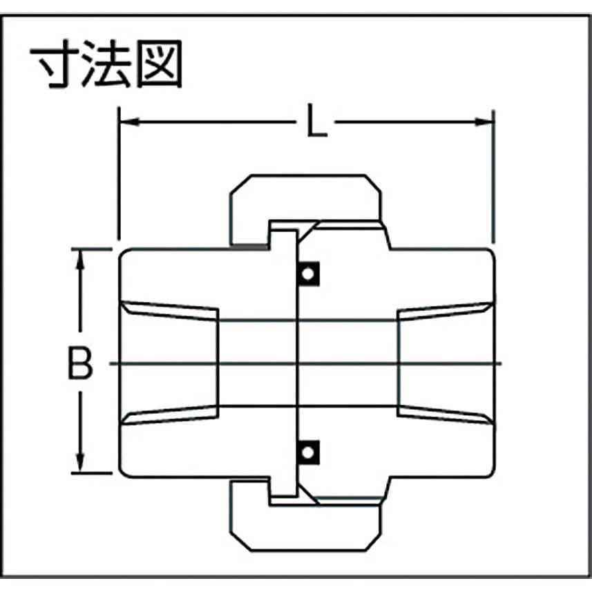 OU-PT-15A 高圧ユニオン フジトク 炭素鋼製 - 【通販モノタロウ】