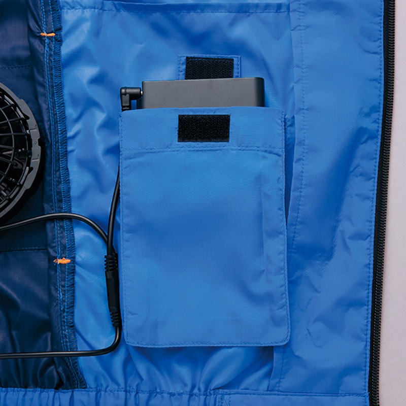 AZ50195-006-L 物流作業対応型空調服ベスト(空調服TM) アイトス