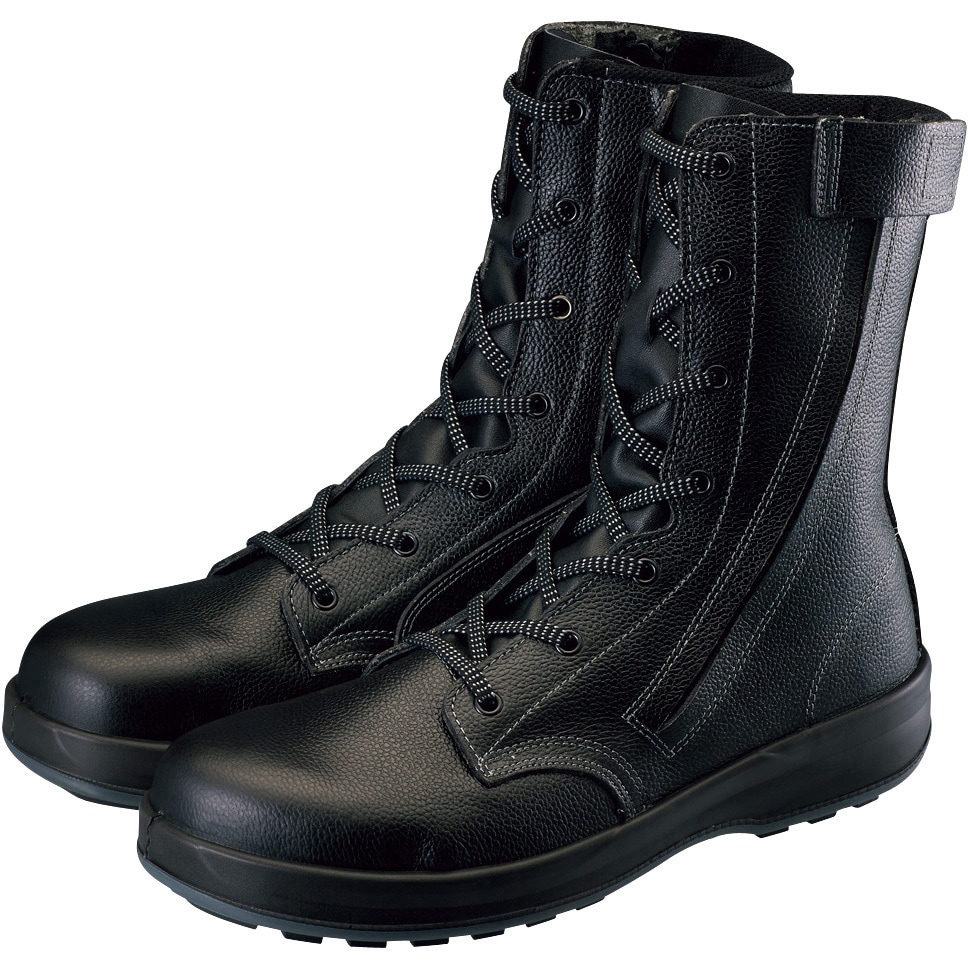 SF33C-235 安全靴 長編上 SF33C付 シモン ひもタイプ サイズ23.5cm足幅