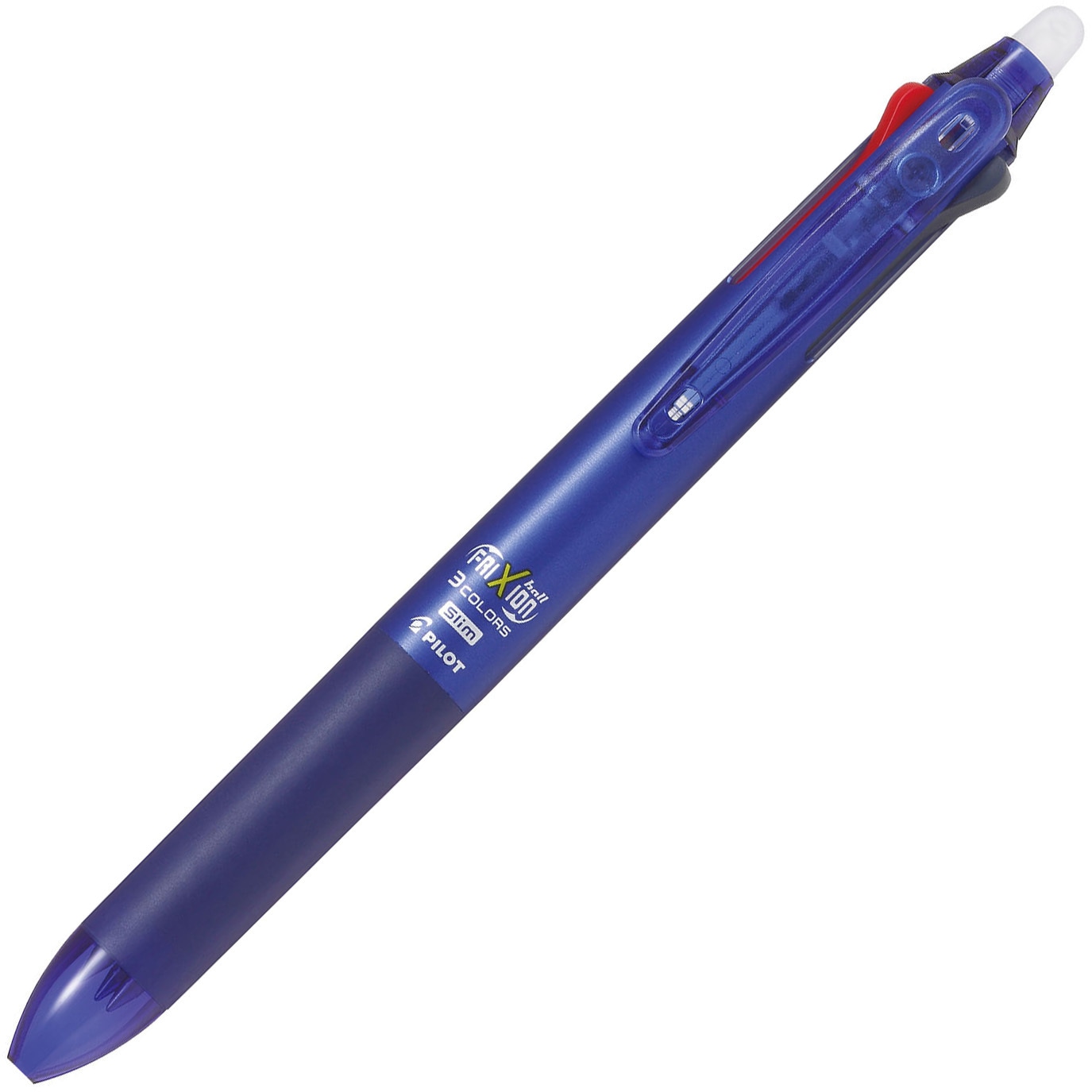 LKFBS60EF-L-10P まとめ買い 消せるボールペン フリクションボール3スリム パイロット 黒・赤・青 スライドレバー式 芯径0.5mm 1セット(10本)