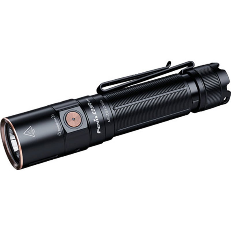 E28RV20 充電式LEDライト E28R V2．0 FENIX(フェニックス) 黒色 保護等級IP68 落下耐久1m