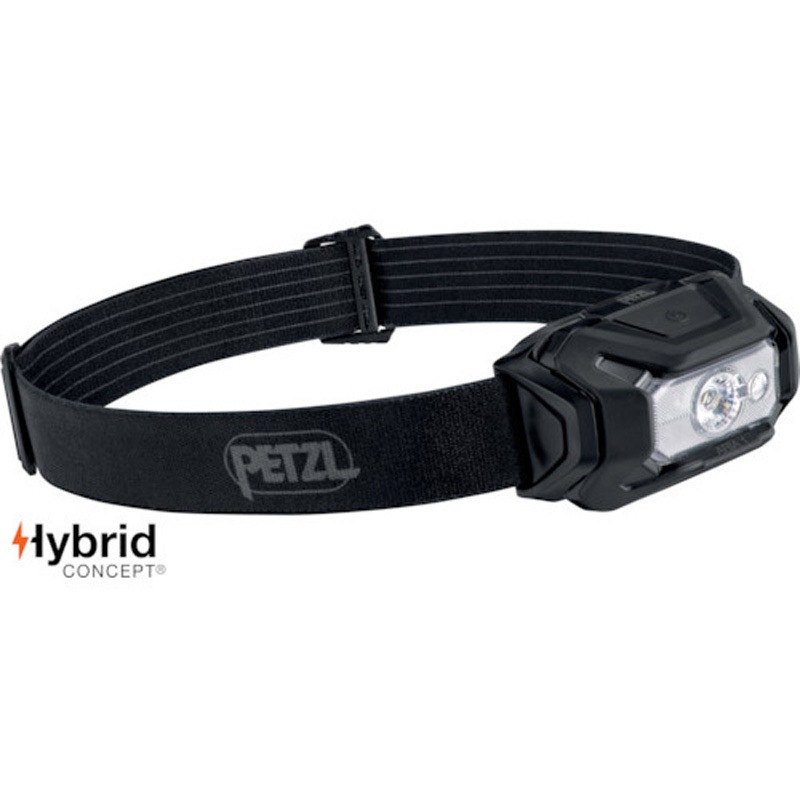E069BA00 アリア1RGB PETZL 電池式 350Lm ブラック色   E069BA00