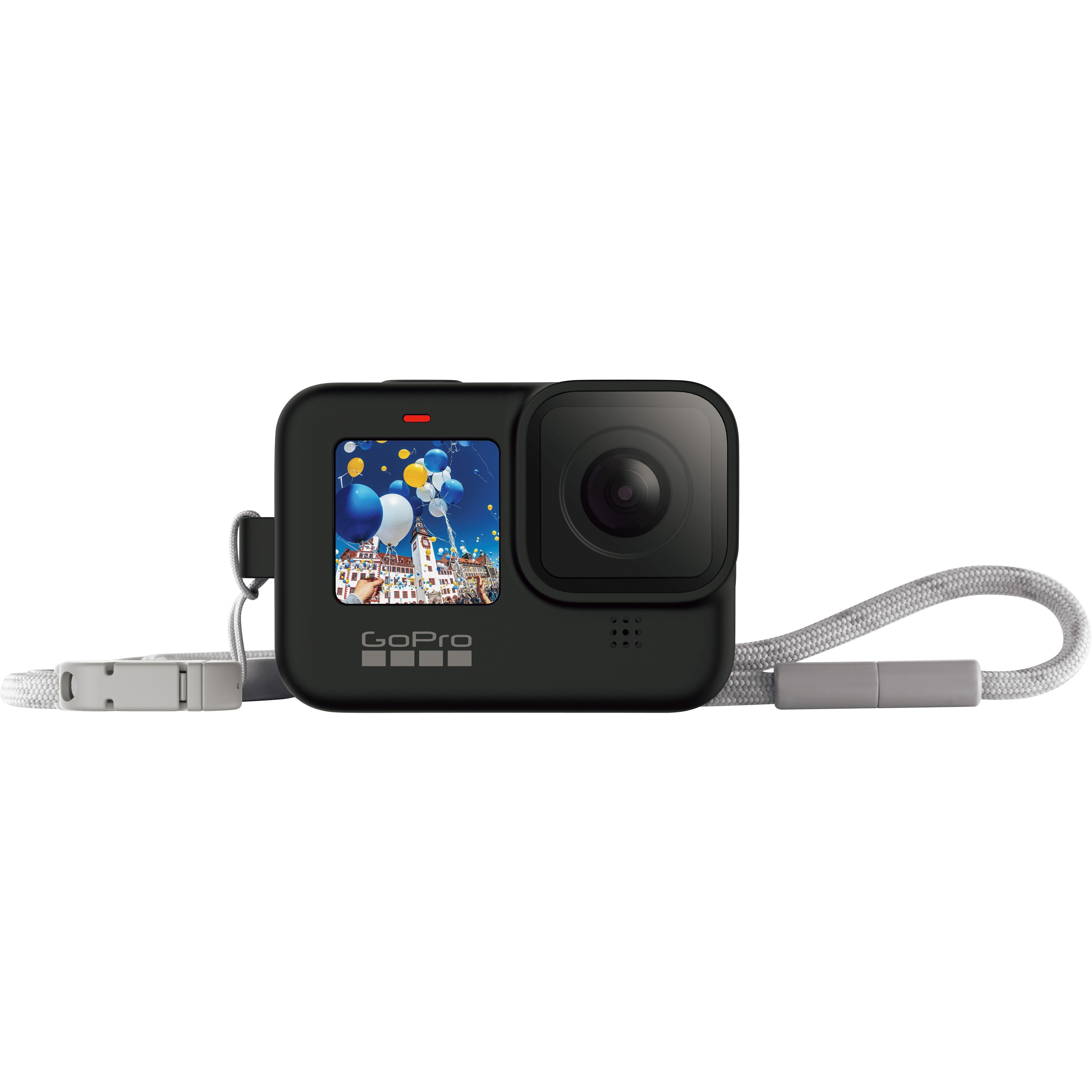 ADSST-001 スリーブ+ランヤードforHERO9 GoPro ブラック色 ADSST-001