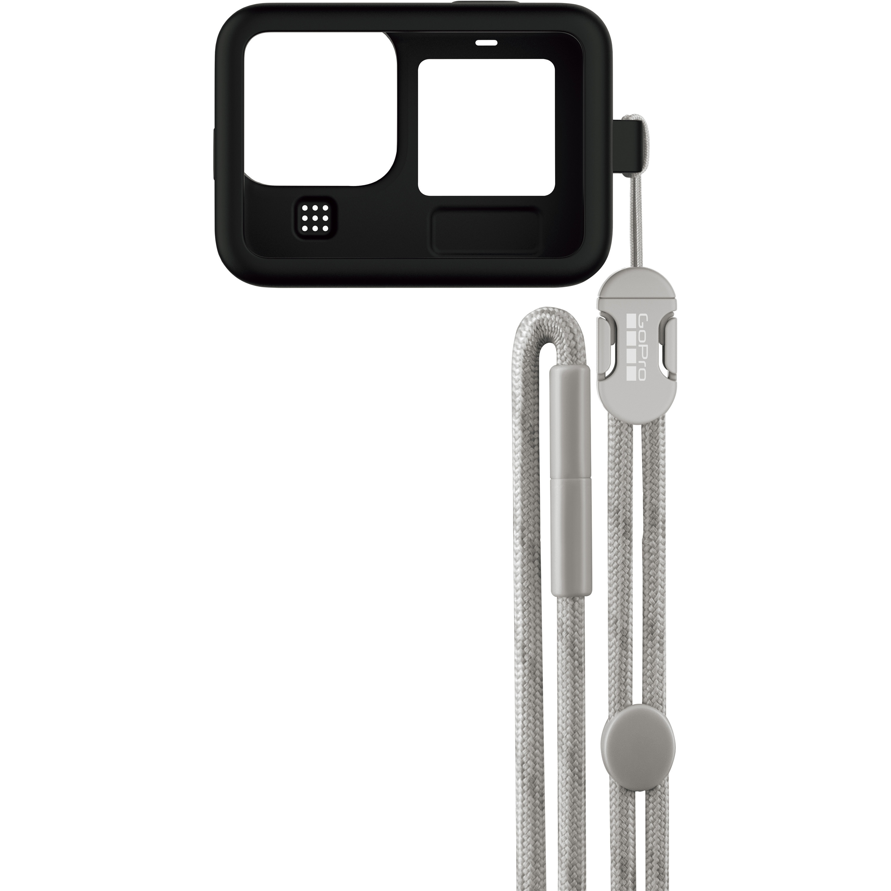 ADSST-001 スリーブ+ランヤードforHERO9 GoPro ブラック色 ADSST-001