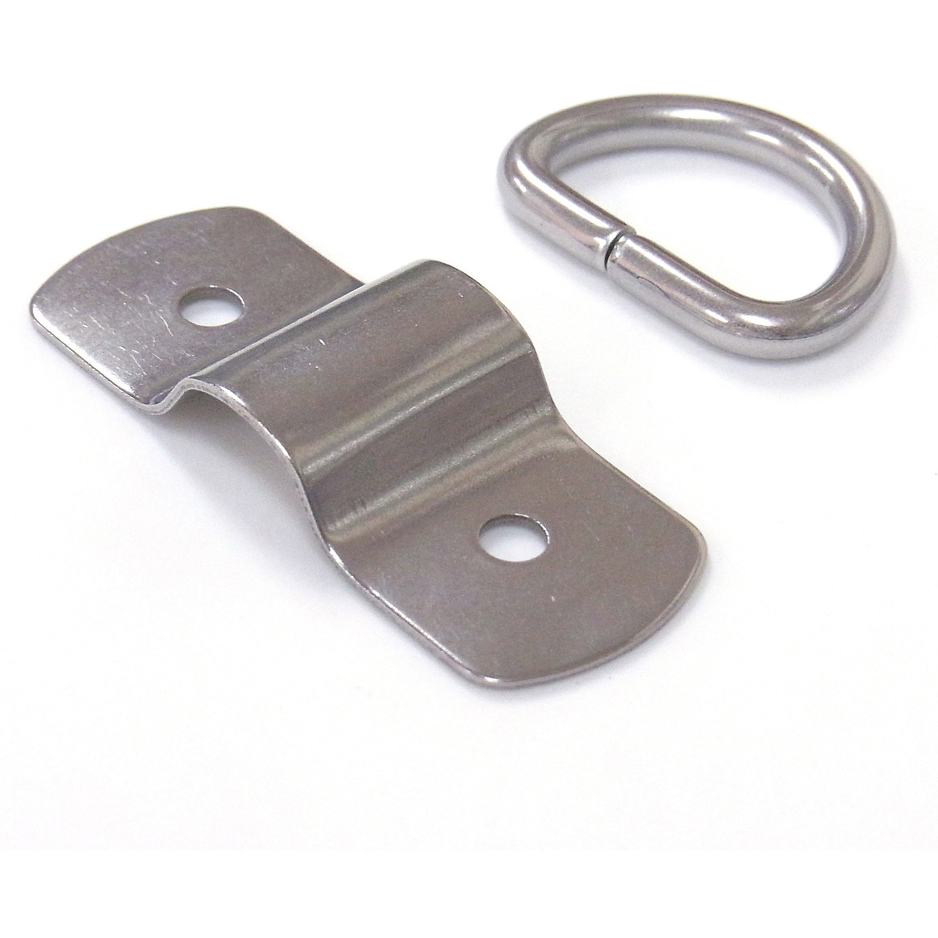 P-10242 ステンレスDリング&カン座 ニッサチェイン 荷重7kg - 【通販