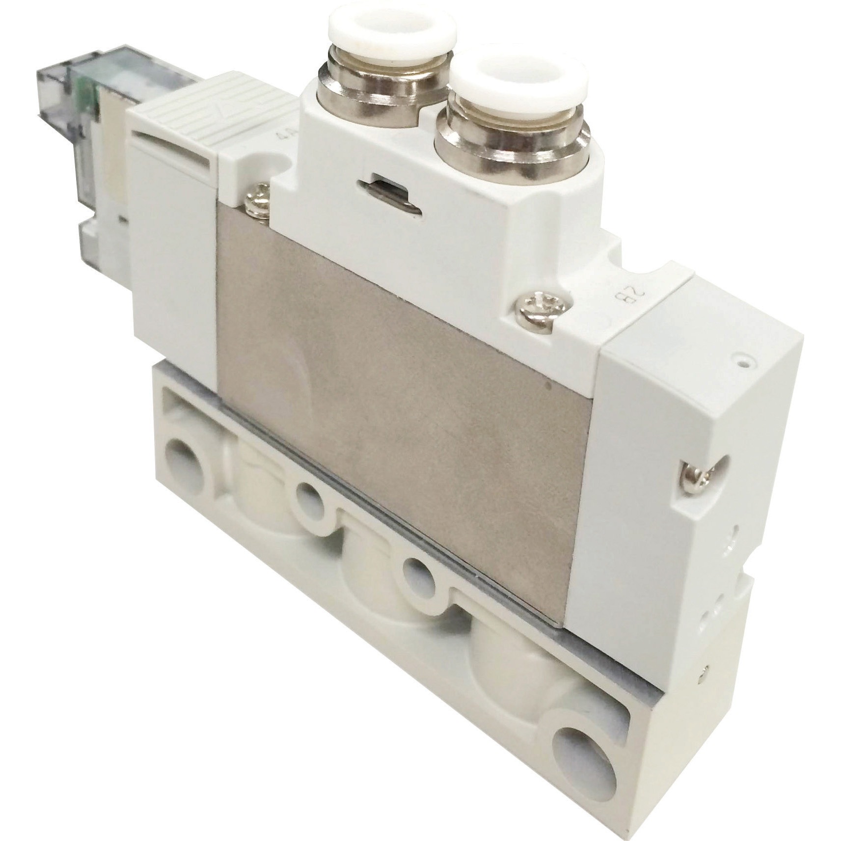 4GA120R-C4-3 パイロット式5ポート弁 4GA1シリーズ ダイレクト配管 CKD 圧縮空気用 接続口径Φ4ワンタッチ継手  4GA120R-C4-3