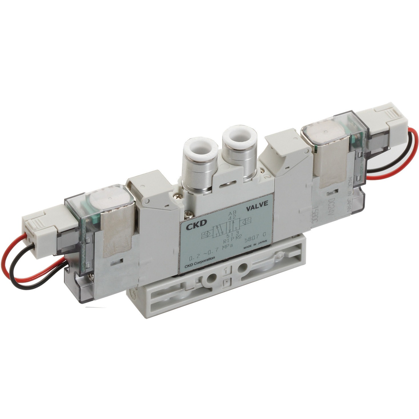4GA120R-C6-E2-3 パイロット式5ポート弁 4GA1シリーズ