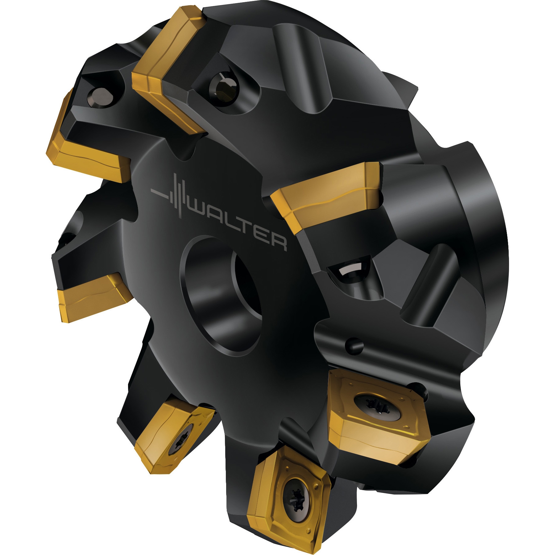 M4003-100-B32-07-6.5 フェースミル M4003 円筒穴横キー溝DIN138 メトリック ワルター 刃数7枚 刃径100mm全長50mm