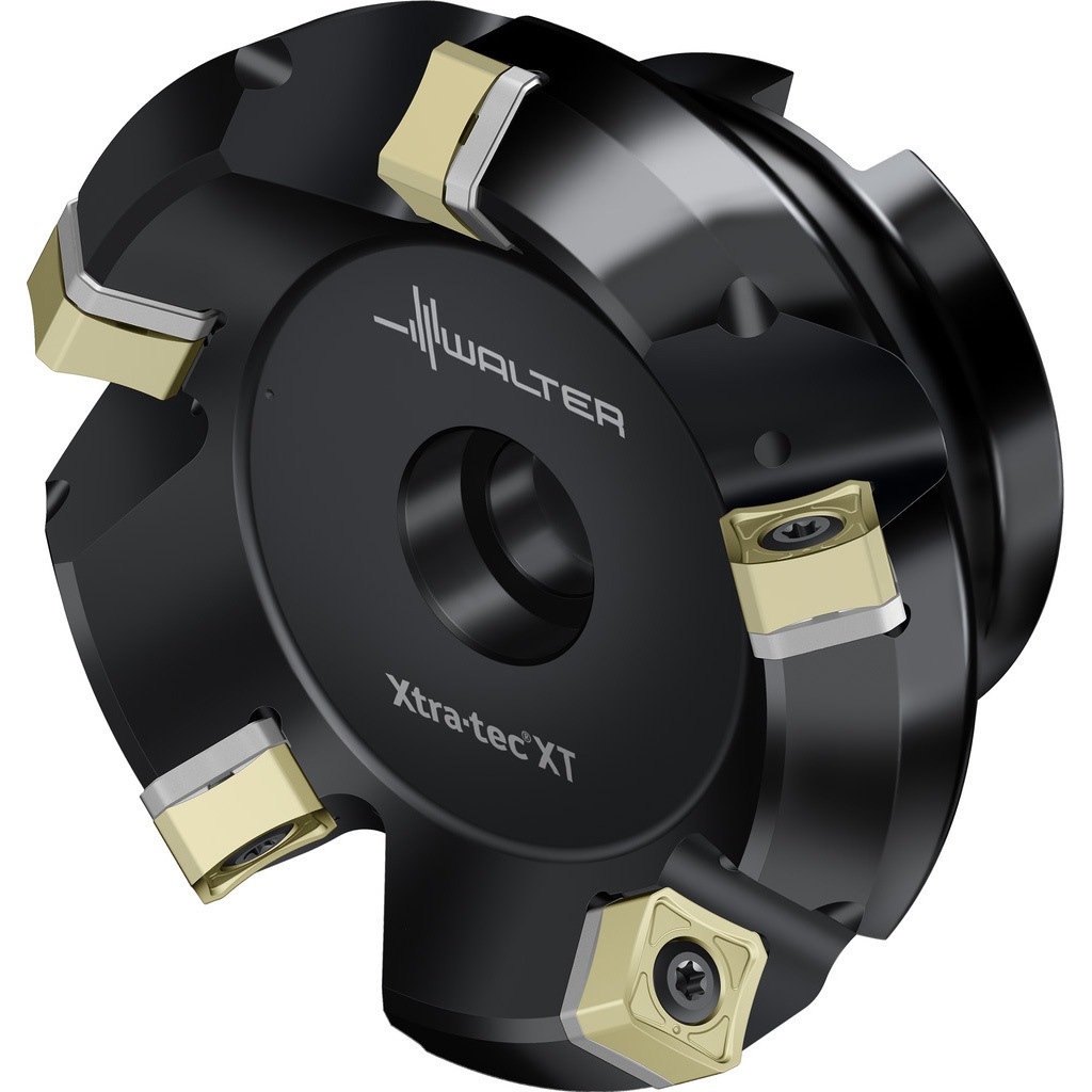 M5009-100-B32-08-06-AP フェースミルカッター M5009 円筒穴横キー溝DIN138 メトリック ワルター 刃数8枚 刃径100mm
