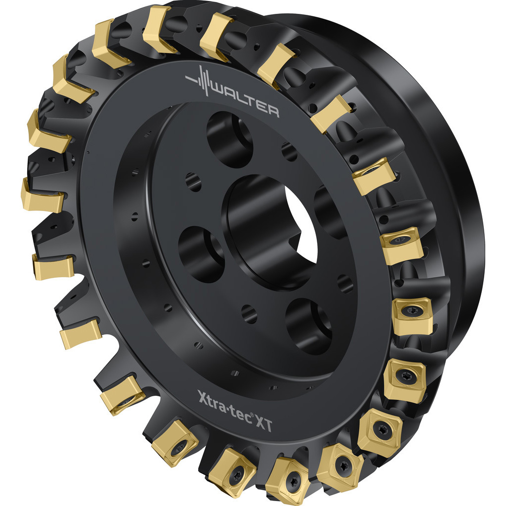 M5009-125-B40-16-06 フェースミルカッター M5009 円筒穴横キー溝DIN138 メトリック ワルター 刃数16枚 刃径125mm