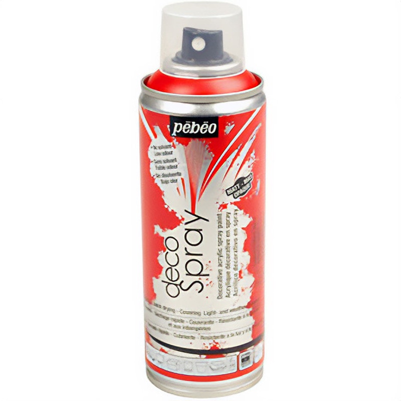 93812 デコスプレー 200ml ペベオ クリスマスレッド色 1本