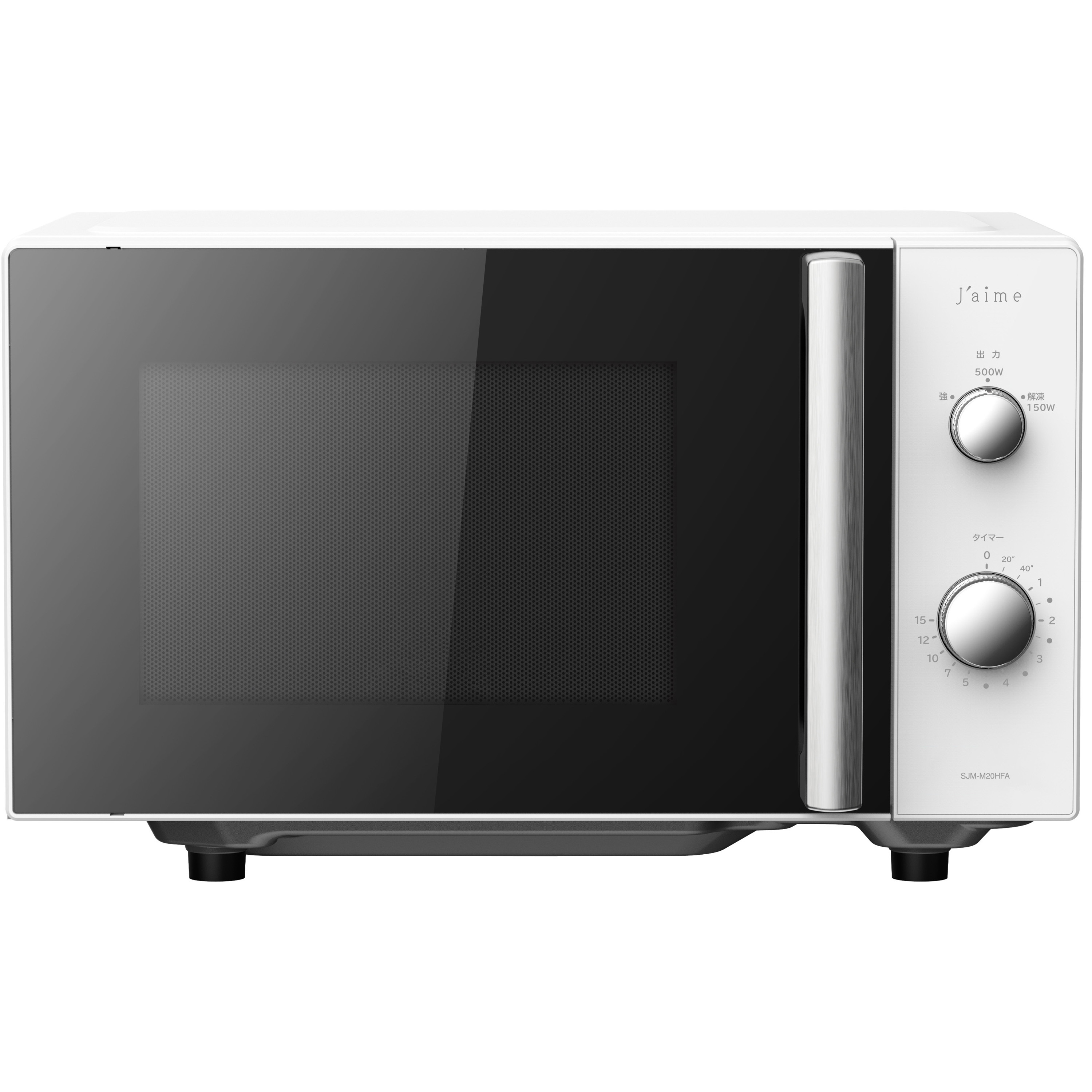 SJM-M20HFA(W) 電子レンジ(ヘルツフリー/フラットテーブルモデル) エスケイジャパン ホワイト色