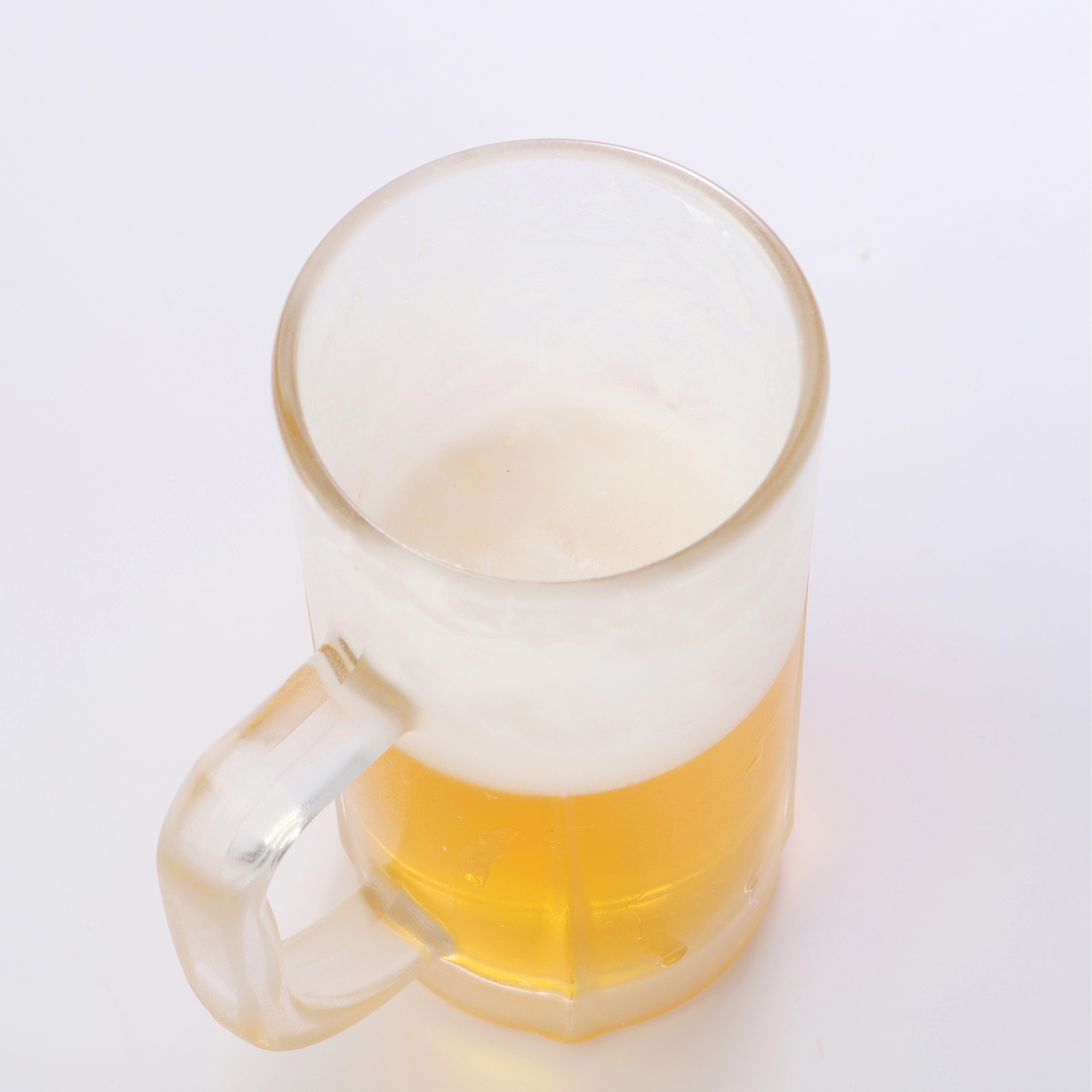 飲みかけビール 食品サンプル「乾杯シリーズ」 1個 いわさき 【通販