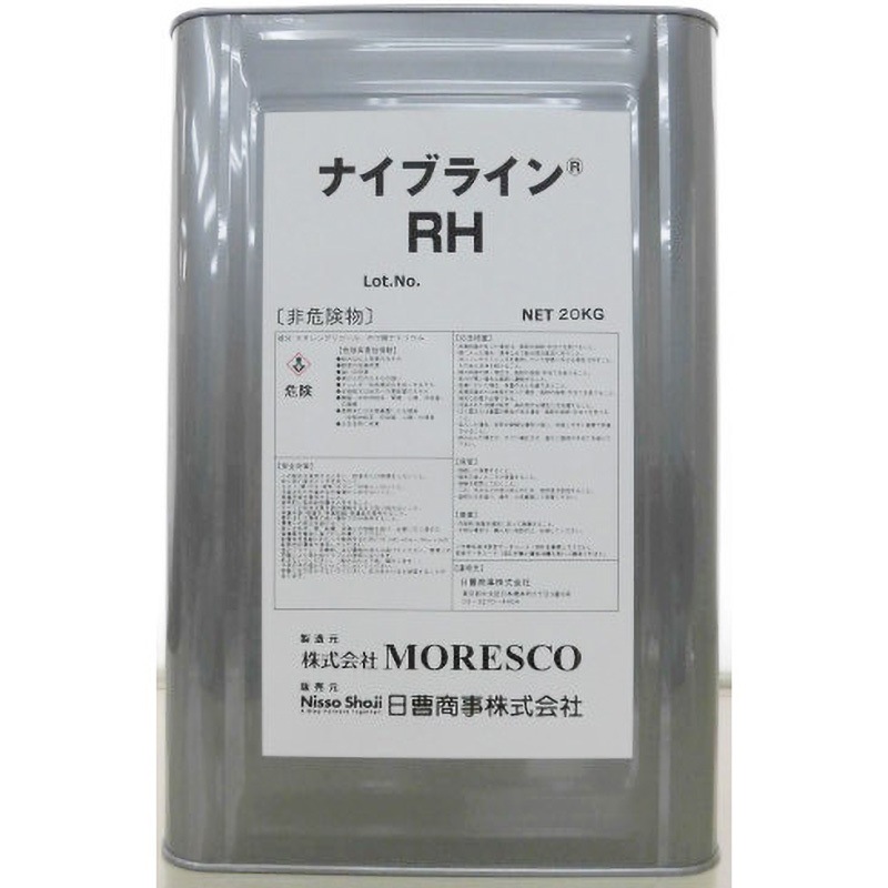 RH(缶) 不凍液ナイブライン(R) 1缶(20kg) モレスコ(MORESCO) 【通販モノタロウ】