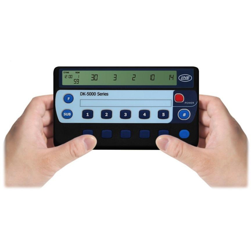 DK-5010B+DK-5+USB-02 10連式電子数取器(USBケーブル/ACアダプタ付) 1セット ライン精機 【通販モノタロウ】