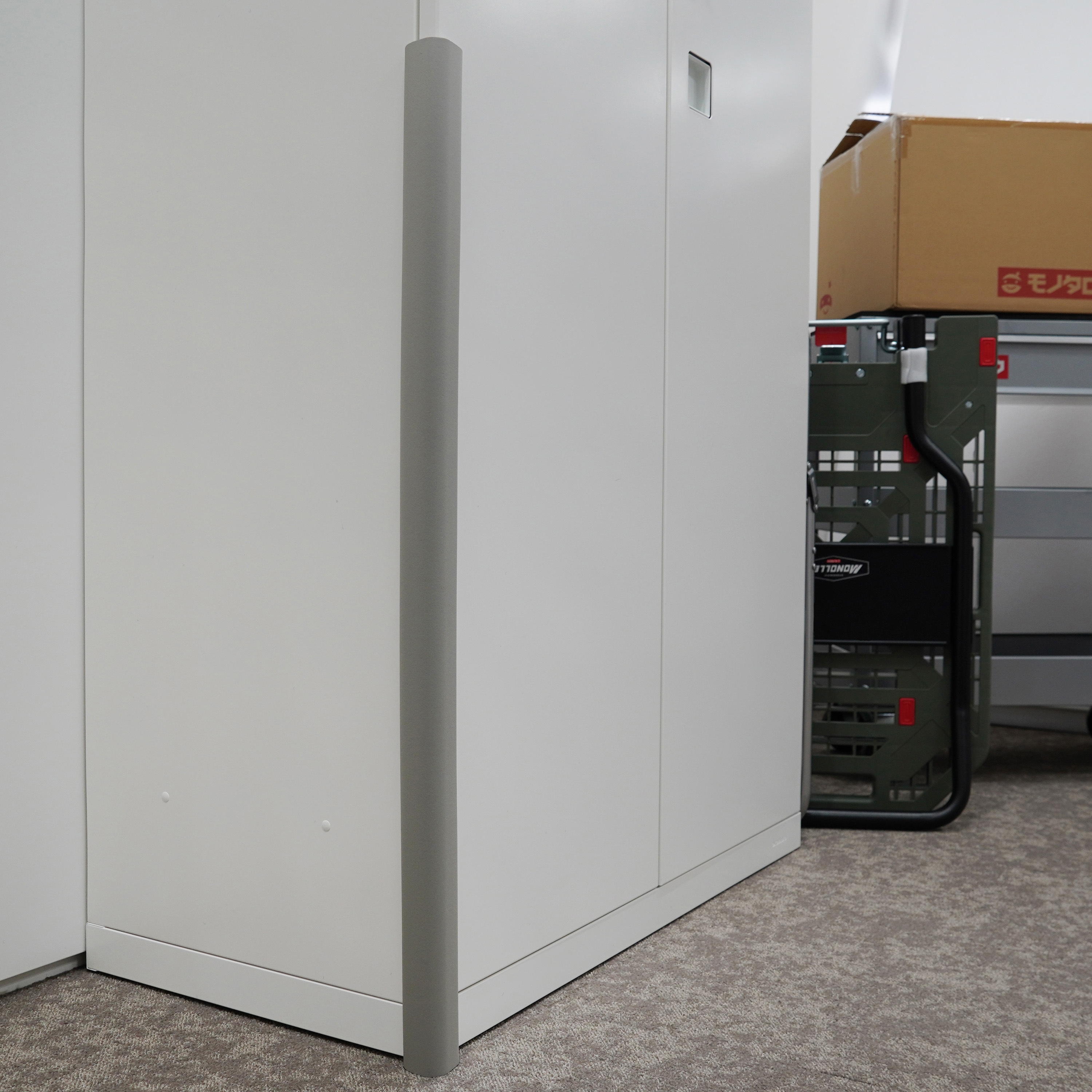 GRAY-L 安全クッション L字型 モノタロウ ライトグレー色 厚さ16mm全長