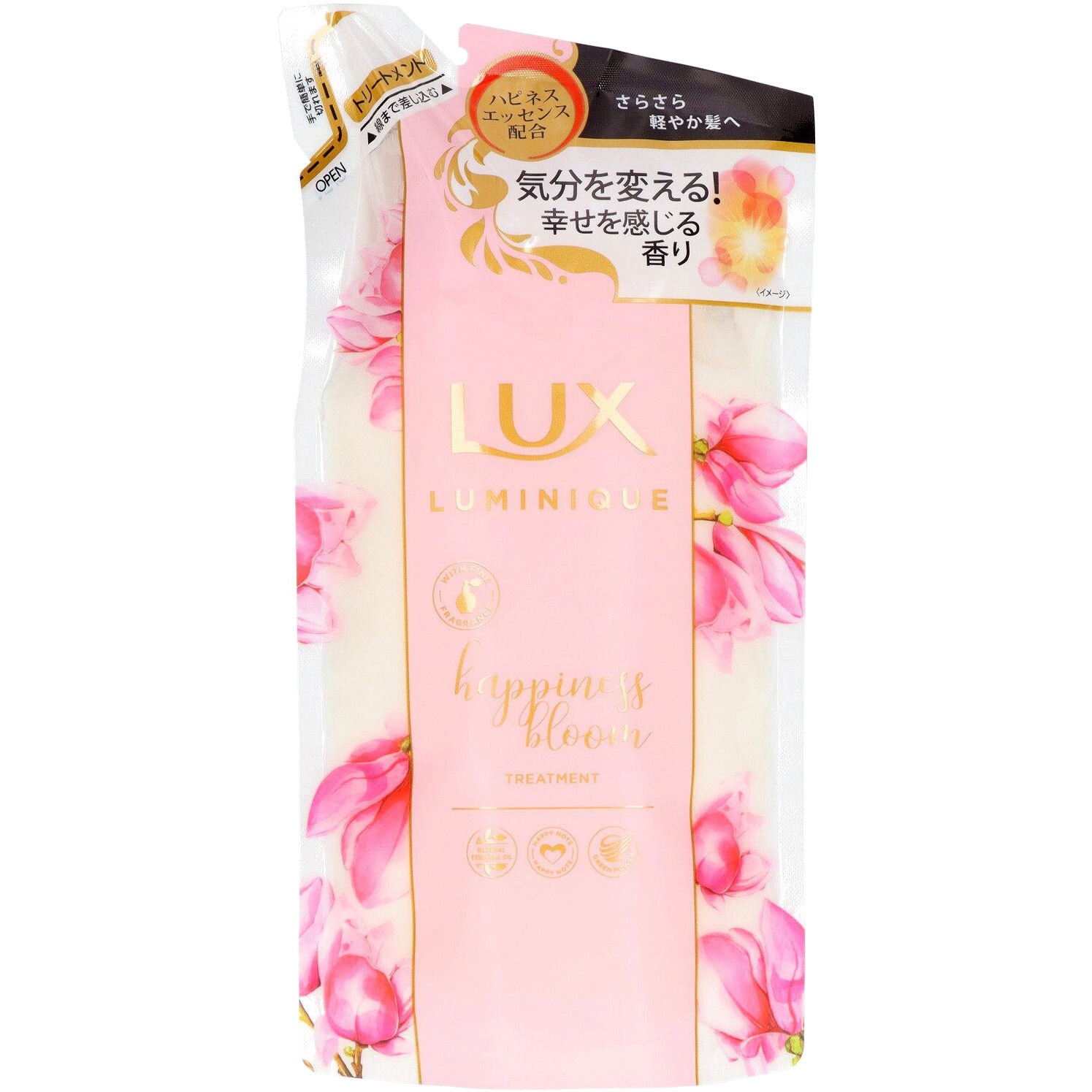 【１８個セット】【１ケース分】 ラックス ルミニーク ハピネスブルーム トリートメント つめかえ用 350g×１８個セット　１ケース分 【dcs】 ラックス ルミニーク ハピネスブルーム トリートメント 1個(350g