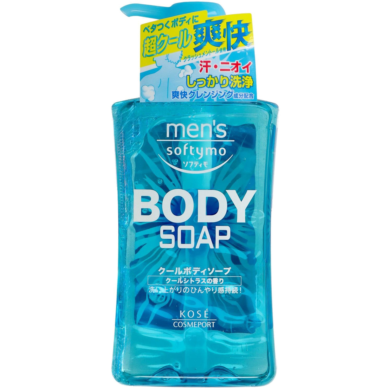 メンズソフティモクールボディソープ 1個(550mL) コーセーコスメポート