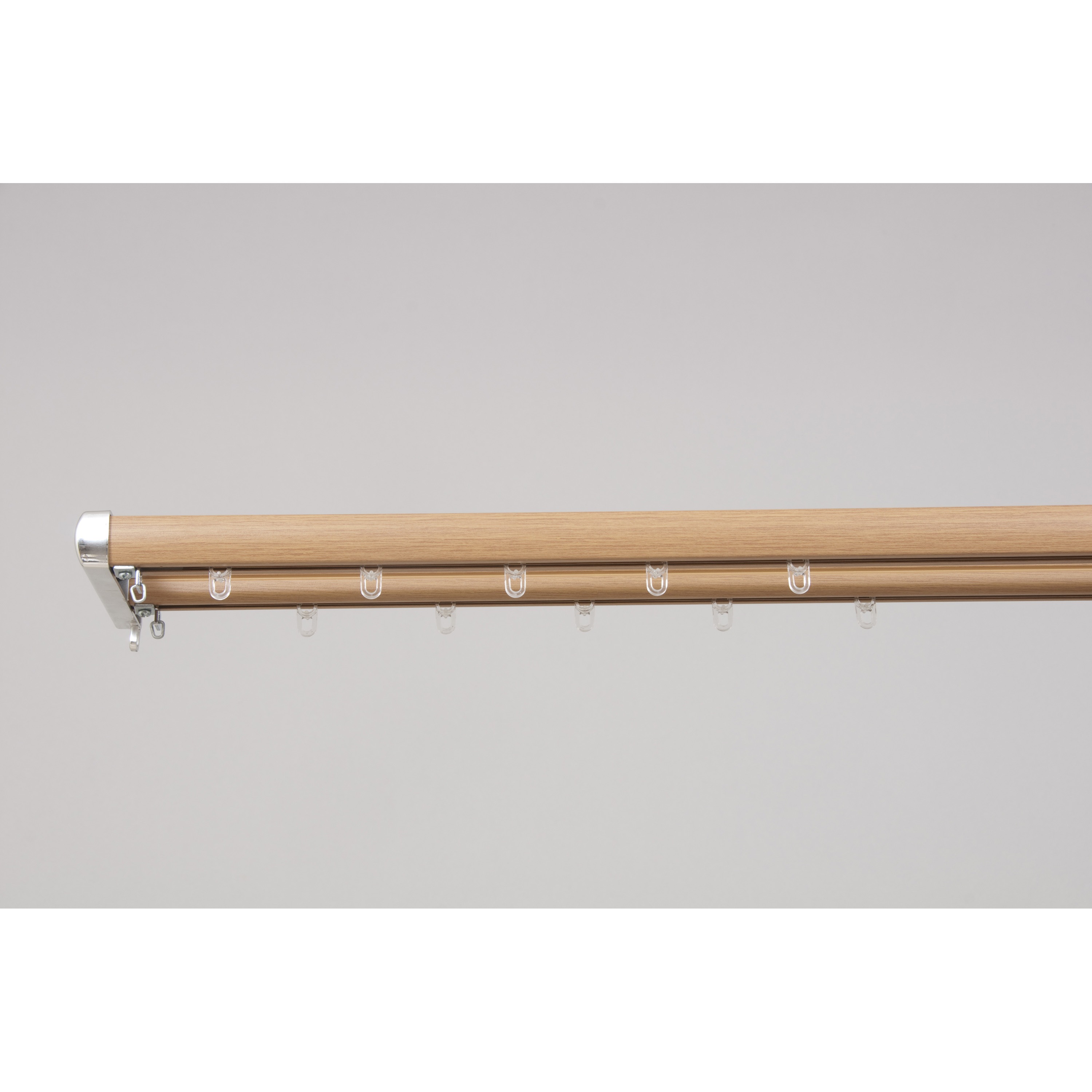 I0829 装飾伸縮カーテンレール ロアール フルネス ダブルタイプ 長さ170～300cm  I0829