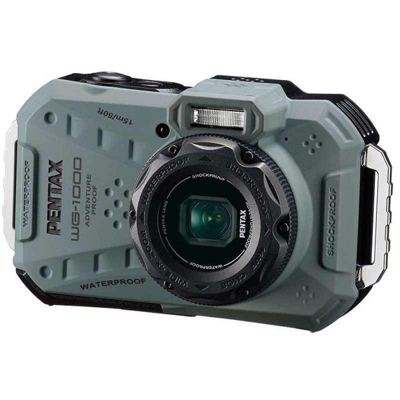 【ジャンク品】PENTAX WG-1000 コンパクトデジタルカメラ WG-1000 OLIVE 防水防塵デジタルカメラ PENTAX WG-1000 PENTAX