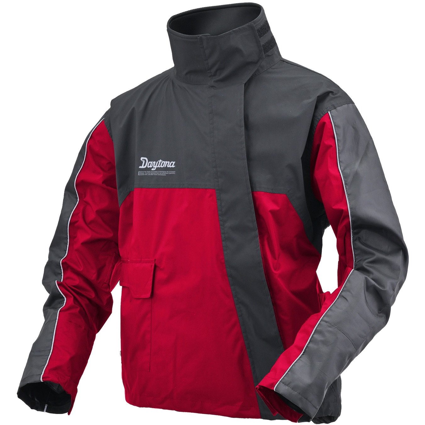 48259 デイトナ DR-001 ハイパフォーマンスレインジャケット 赤 BLサイズ JP店 DR-001 ハイパフォーマンスレインウエア 上下セット｜株式会社
