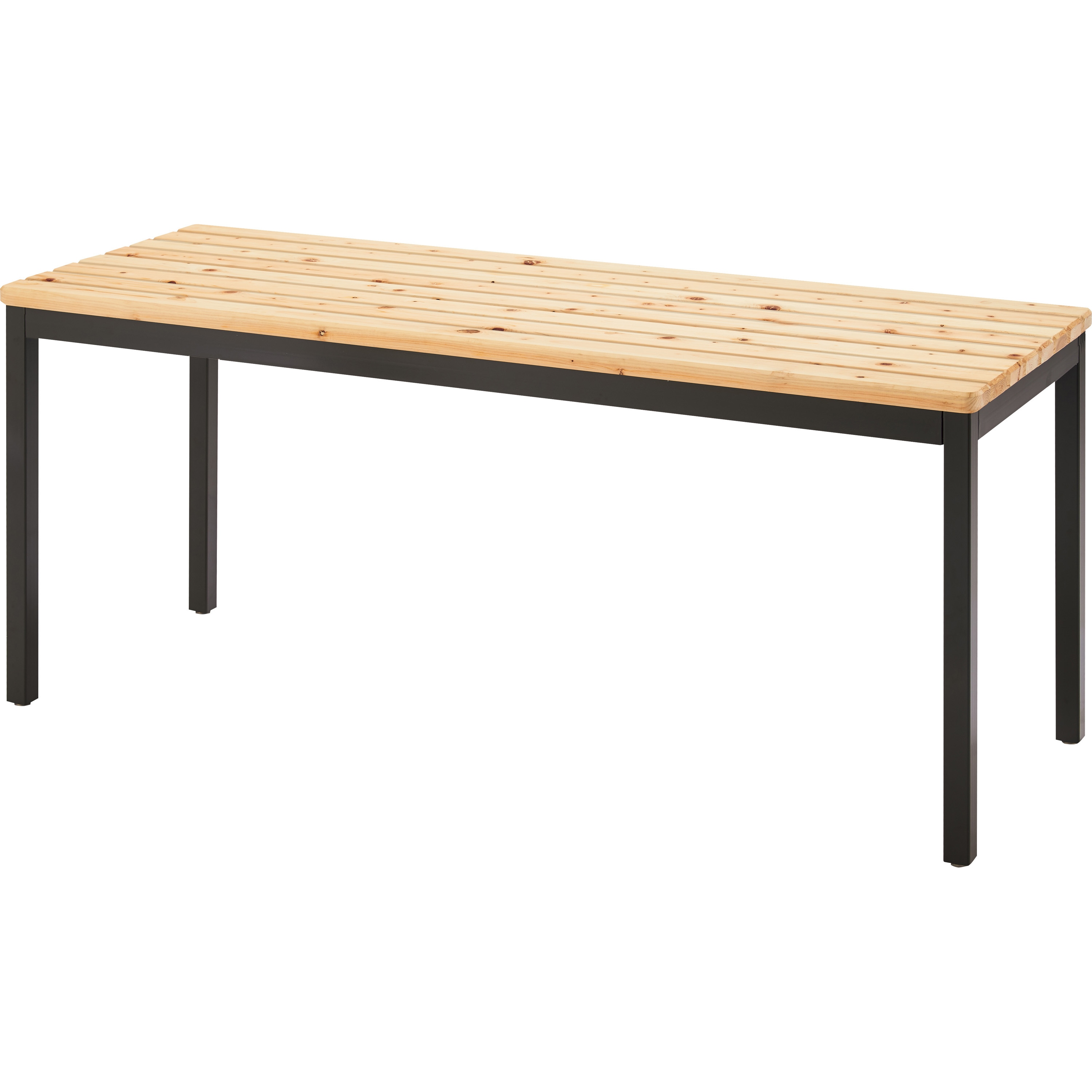 TB-1600H ひのき材テーブル TB-1600H モリマーキンキ 幅1595mm奥行595mm