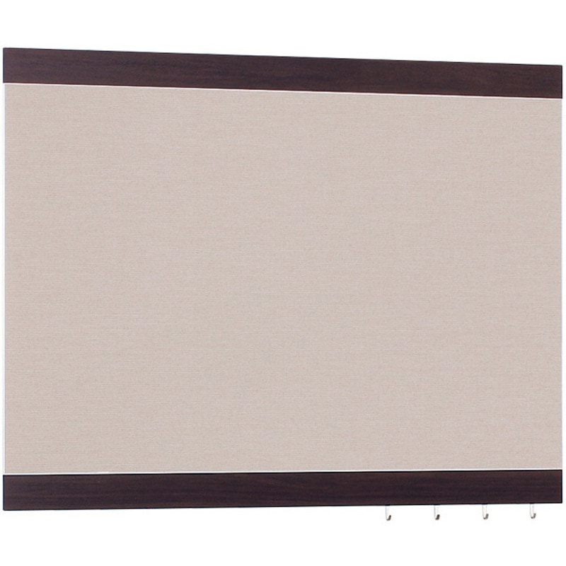 153495 アルモード 掲示ボード 696 木目ナチュラル/ボードベージュ 屋内用 696NA-BE 1台 ベルク 【通販モノタロウ】