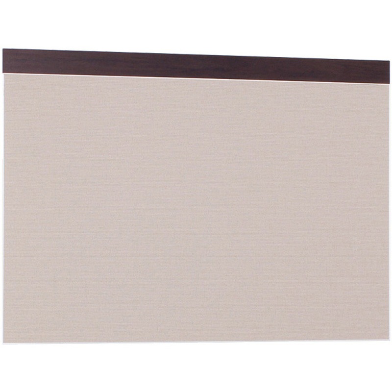 153428 アルモード 掲示ボード 695 木目セピア/ボードベージュ 屋内用 695SP-BE 1台 ベルク 【通販モノタロウ】