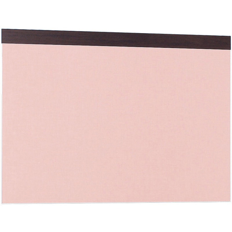 153438 アルモード 掲示ボード 695 木目セピア/ボードピンク 屋内用 695SP-P 1台 ベルク 【通販モノタロウ】