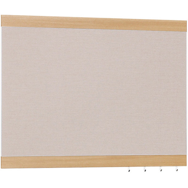 153533 アルモード 掲示ボード 696 木目セピア/ボードベージュ 屋内用 696SP-BE 1台 ベルク 【通販モノタロウ】