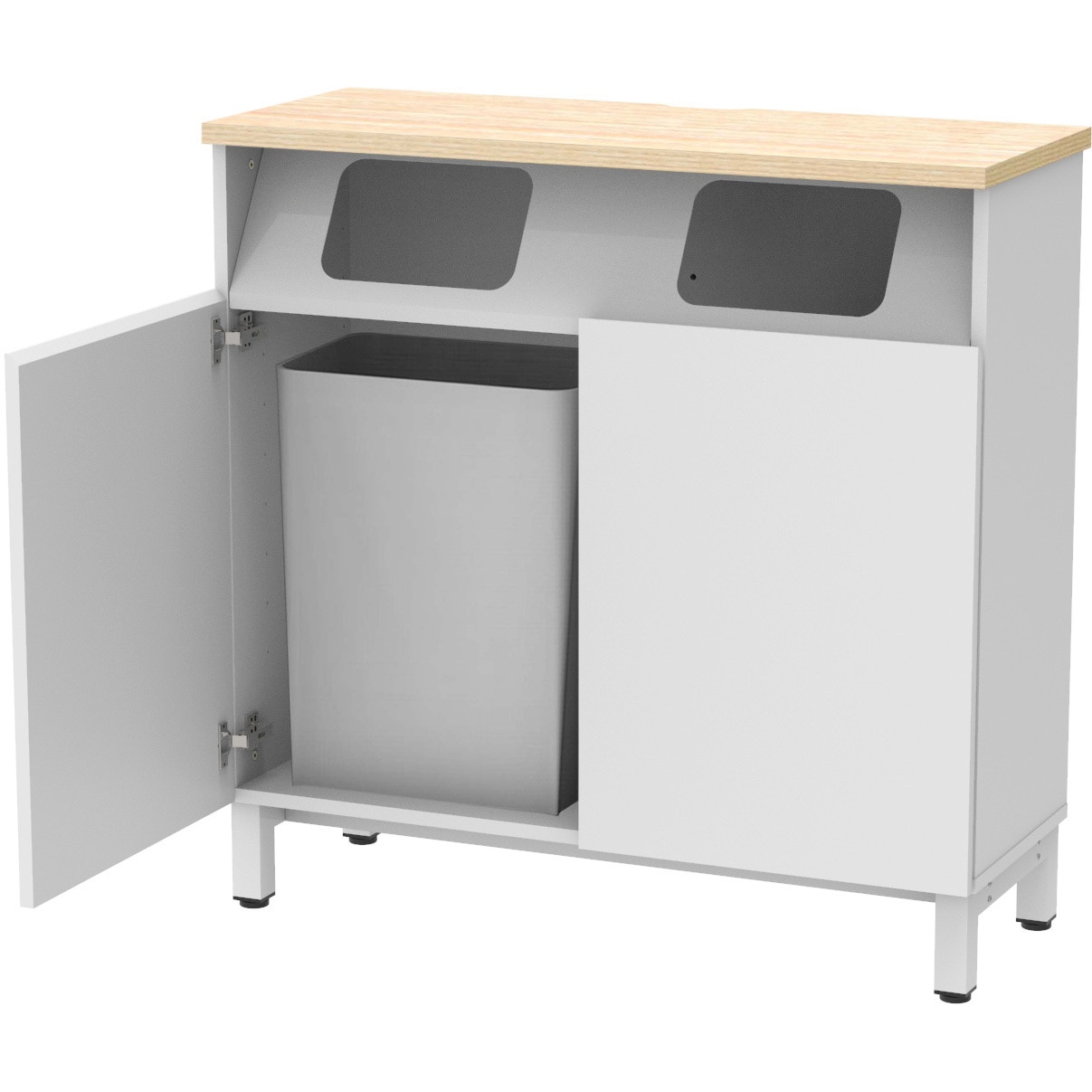 RFDBC-1040NW-DB 収納カウンター ダストボックスタイプ アール・エフ