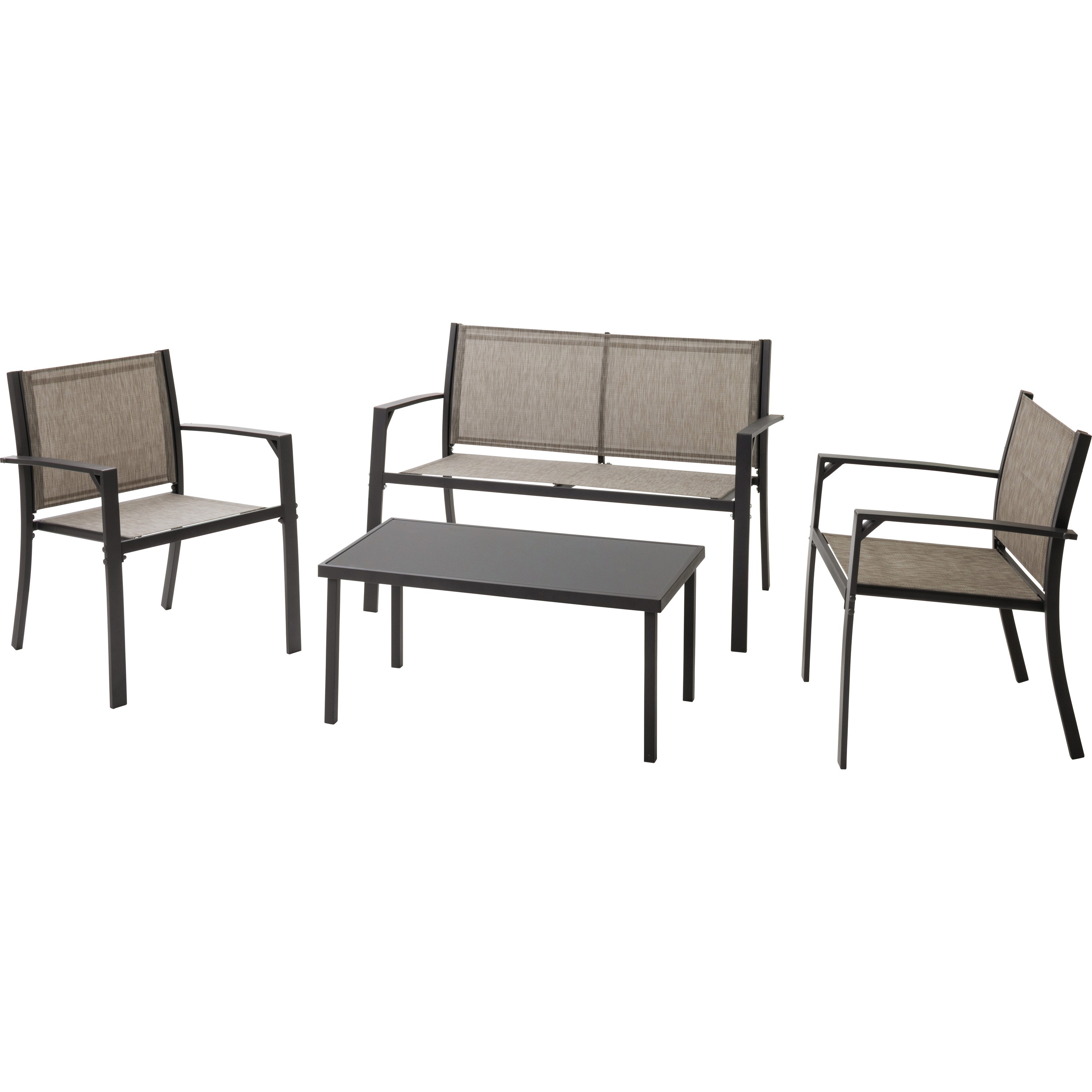 MSF-40S フレスコ テーブル&チェアー&ベンチ 4点セット 1セット タカショー 【通販モノタロウ】 22,485円