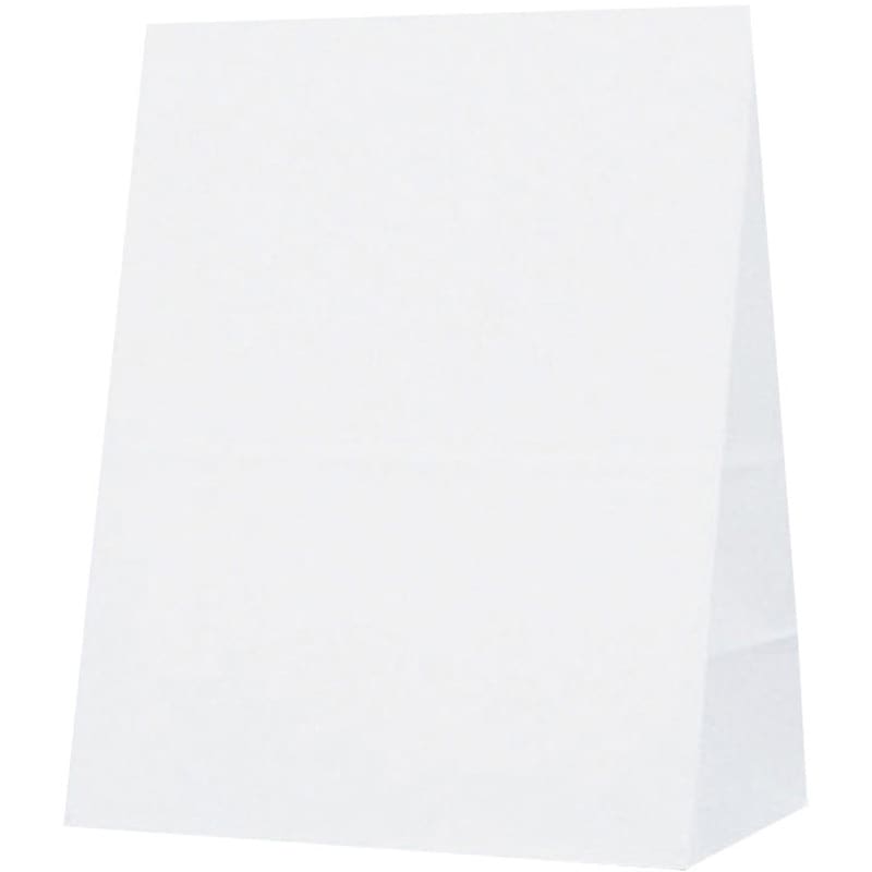 18-1 角底袋 HEIKO 白無地色 幅180mmマチ105mm高さ220mm 1箱(100枚×10パック) 8,865円