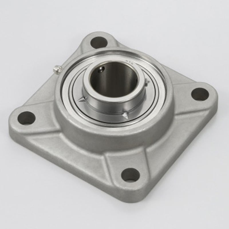 F-S-UCQFM208/LP09-S ステンレスシリーズベアリングユニット 角フランジ形ユニットF-S-UCQFM2形カバーなし 1個 NTN(エヌティーエヌ) 【通販モノタロウ】