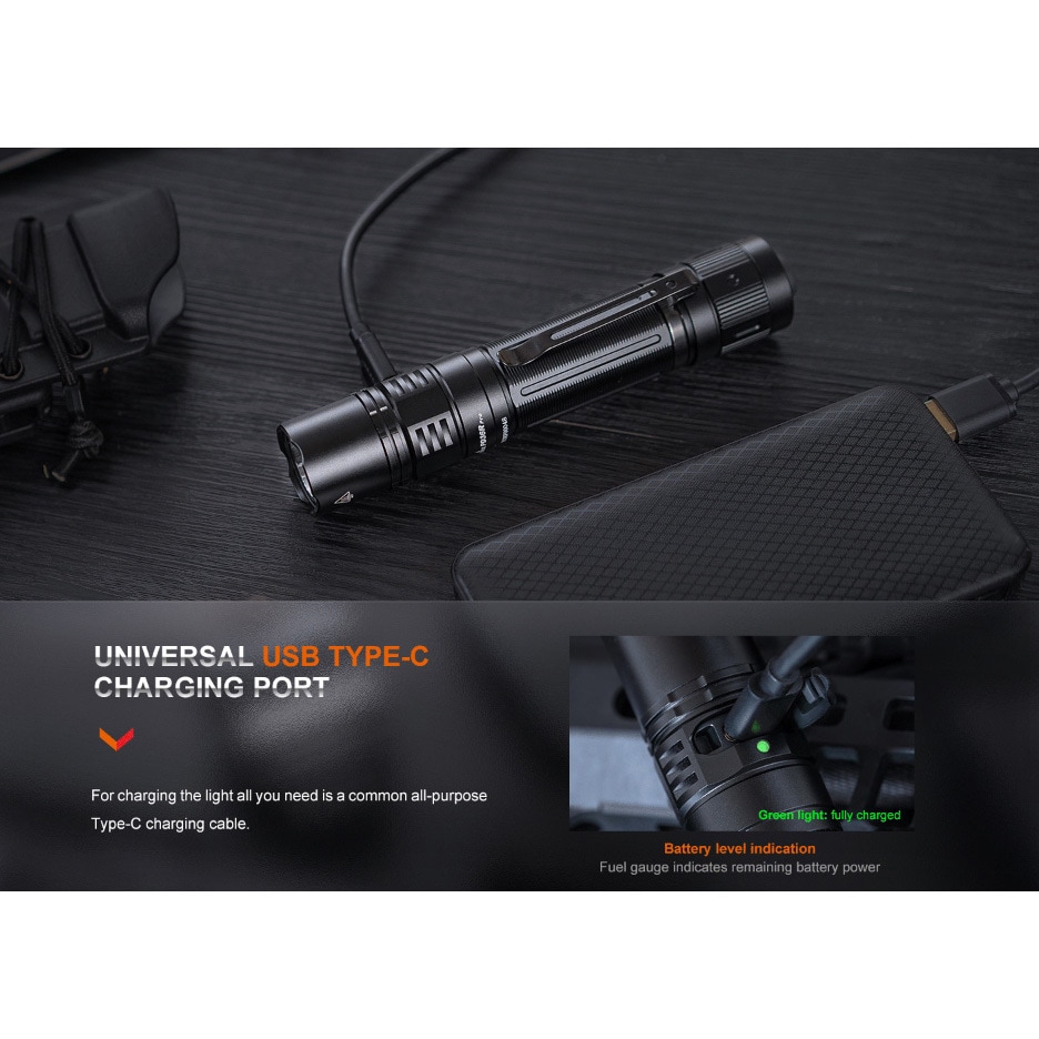 PD36RPRO 充電式LEDライト FENIX(フェニックス) 保護等級IP68 - 【通販