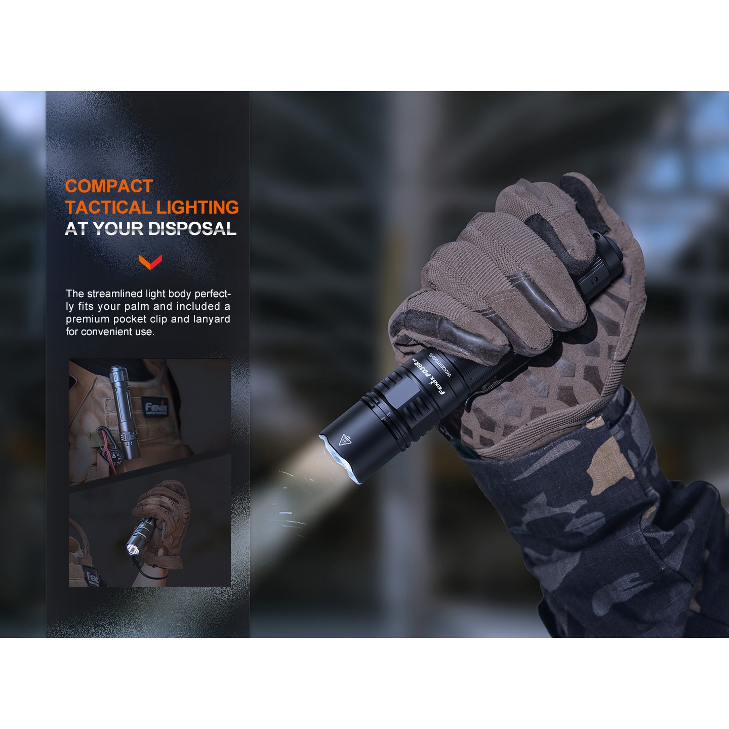 PD36RPRO 充電式LEDライト FENIX(フェニックス) 保護等級IP68 - 【通販