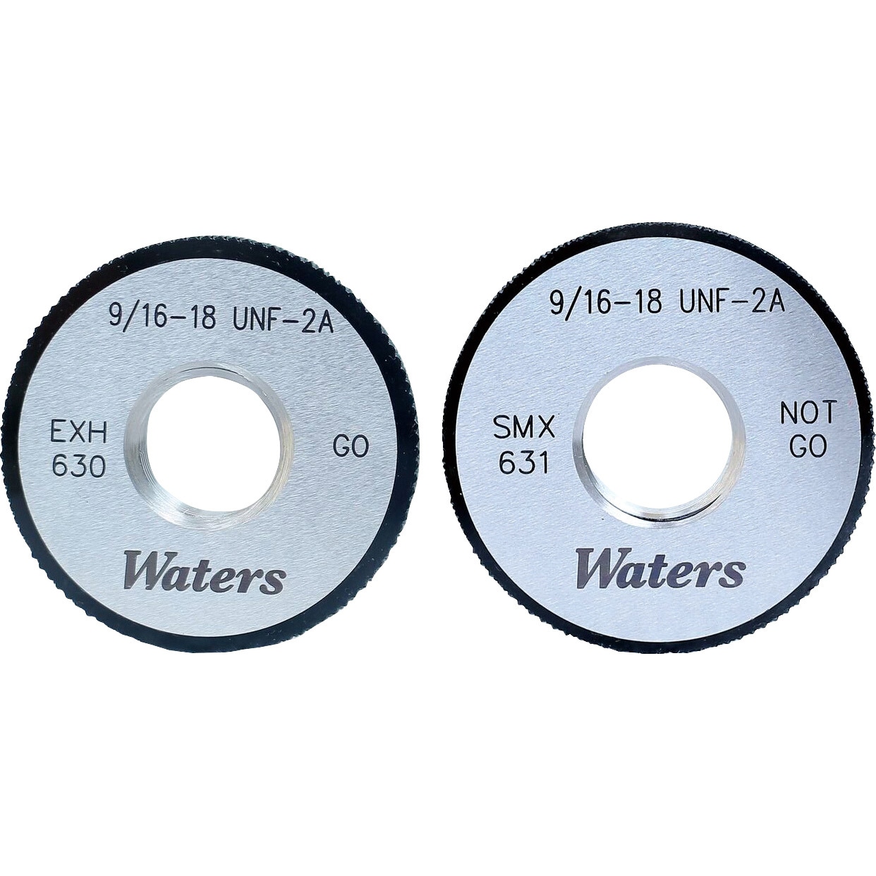 WR12-28UNF2A ユニファイねじ用リングゲージ(UNF)細目 WATERS 呼び寸法NO.12mm 1式 WR12-28UNF2A