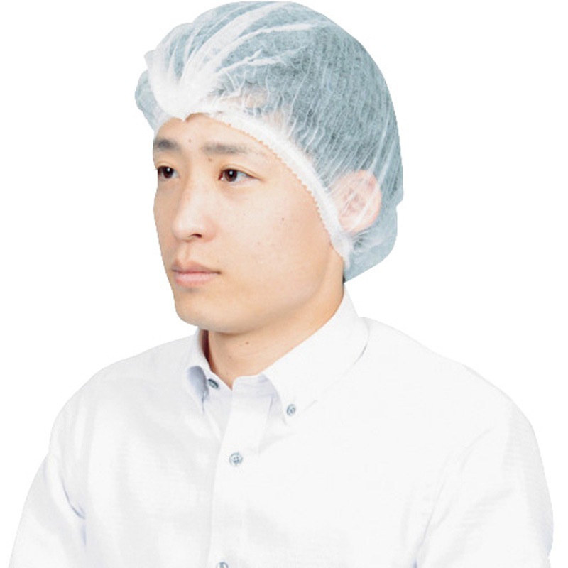 TDC-480-100W 使い捨てキャップ (100枚入) TRUSCO ホワイト色