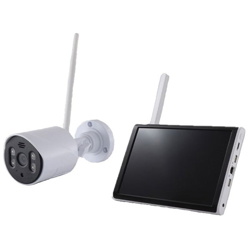 【新品未使用】NSK AIワイヤレスカメラセット +予備カメラセット NS-AI2110WRMS AIワイヤレスカメラセット NSK(日本セキュリティ) 300万