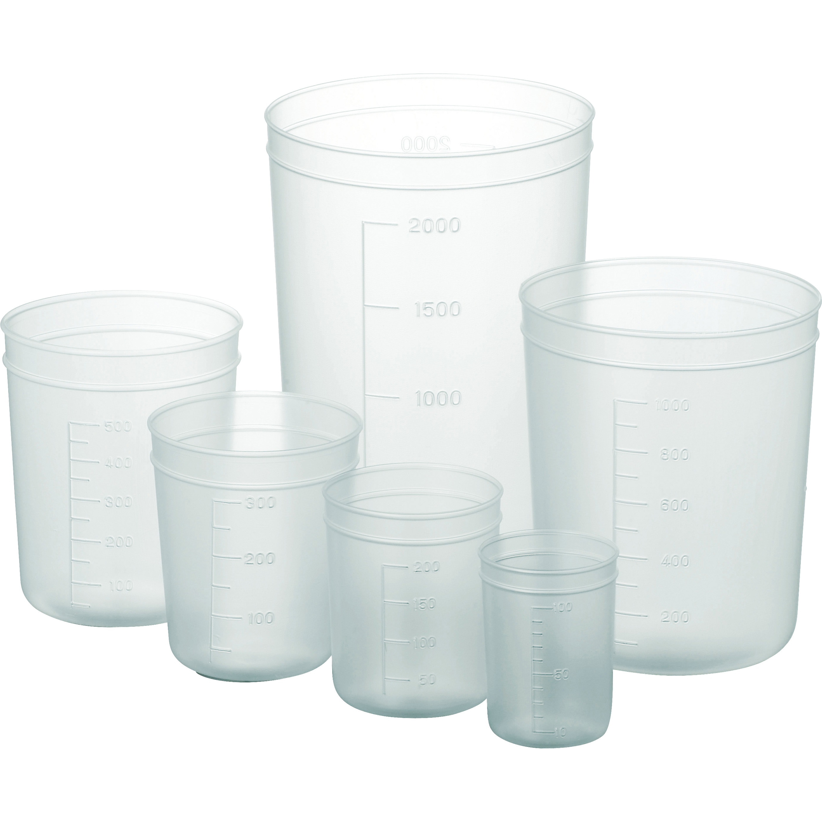 01840C PPディスカップ 2L (1箱入) サンプラテック 2000mL