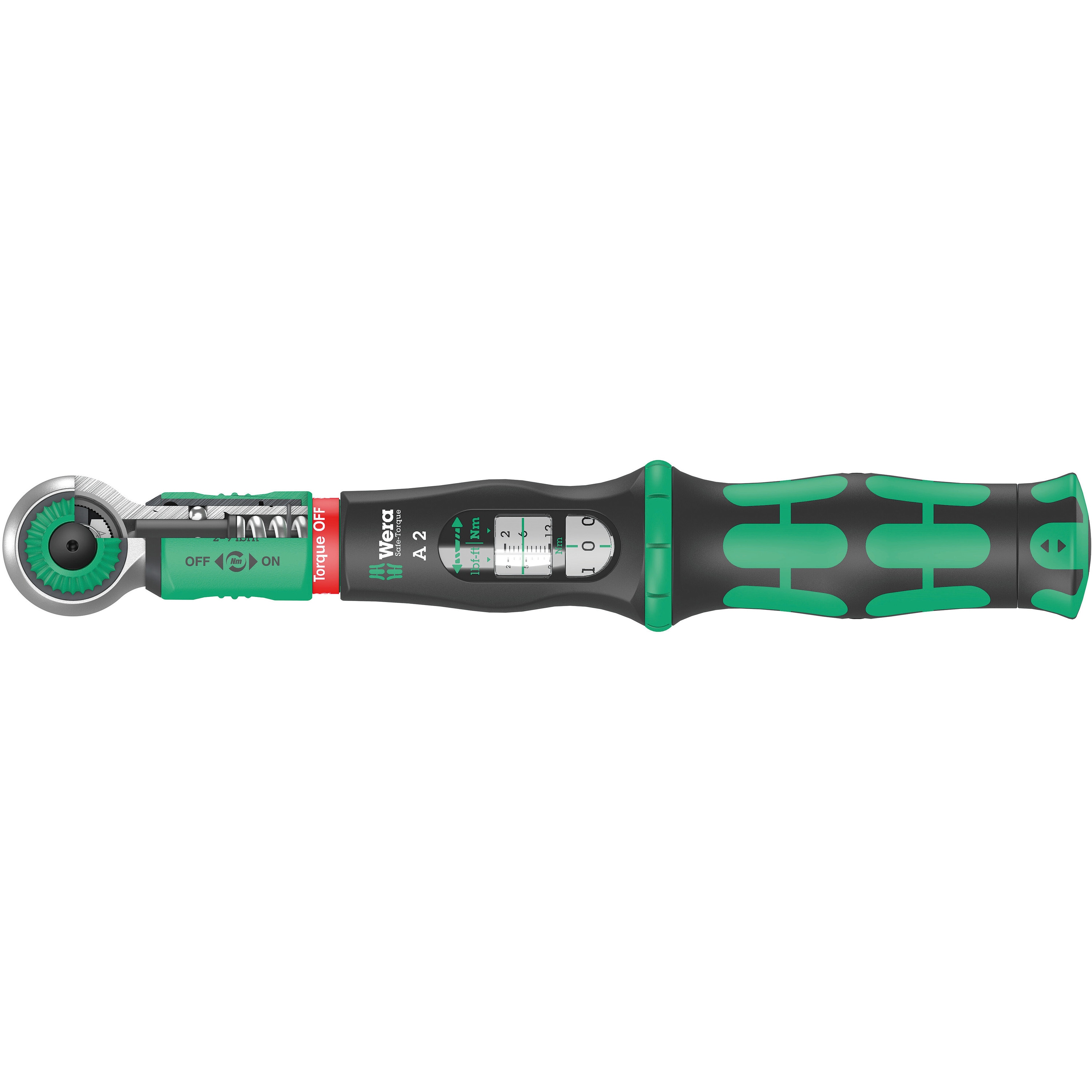 wera トルクレンチ　セット 343974 空転式トルクレンチ(プリセット型) Wera トルク調整範囲2-12N